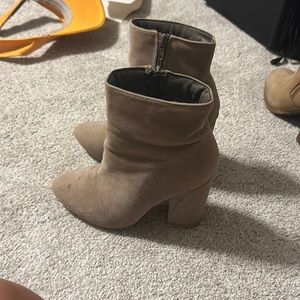 Just Fab gray booties